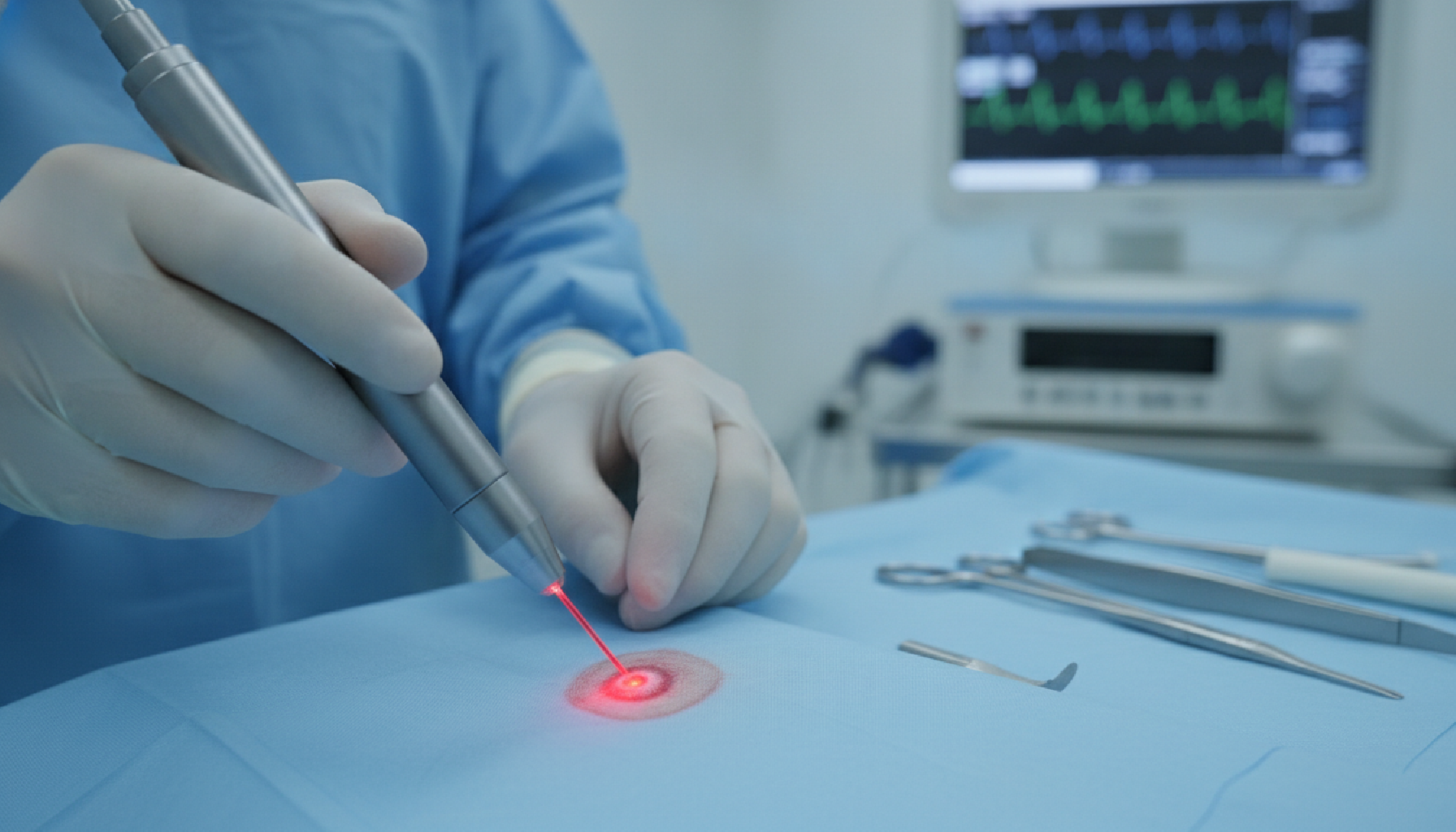 Tük dönməsi (Pilonidal sinus) Xəstəliyinin LAZER üsulu ilə müalicəsi.